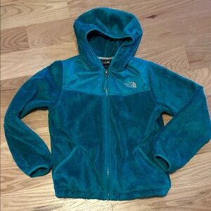 The North Face Kids' Teal Fleece Hoodie